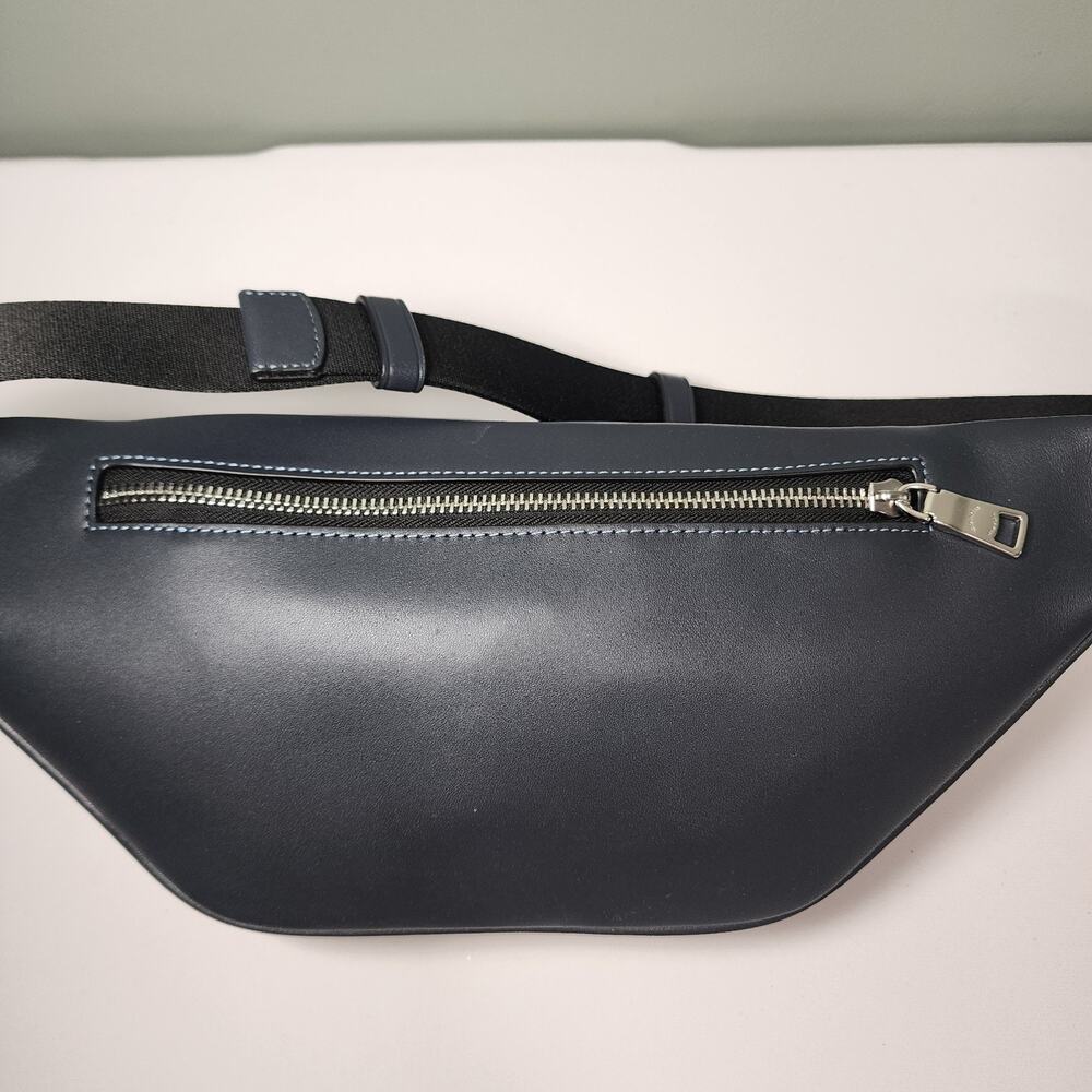 NWT Coach CDC32 Racer Small Belt Bag In Signature Canvas Blue Camo - Picture 5 of 6